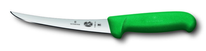 5660415 Boning Knife Narrow Curved Blade Green 15cm